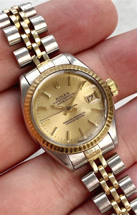 rolex edelstahl damen|rolex dame datejust.